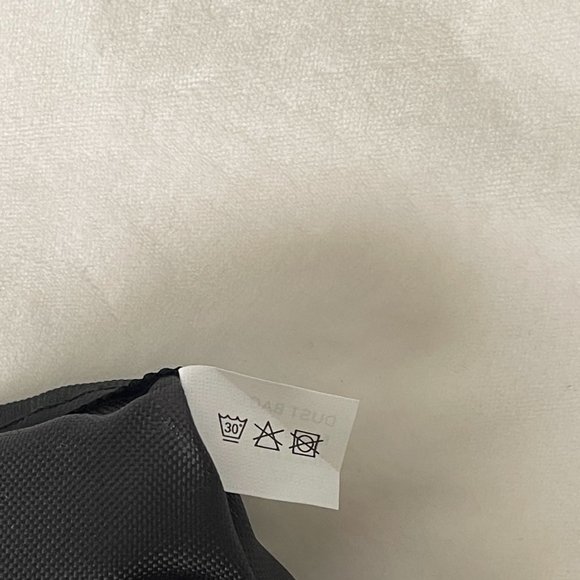 Balenciaga Black Backpack Dust Backpack Gym Draw String Bag - Picture 5 of 6